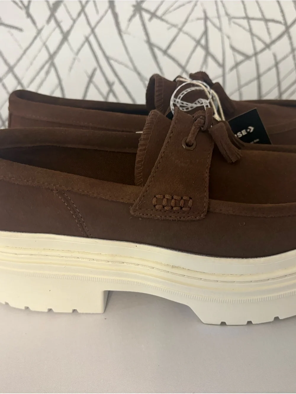Converse Chuck Taylor All Star Lugged Heel Loafer Platform.  10 (Fits like 9)